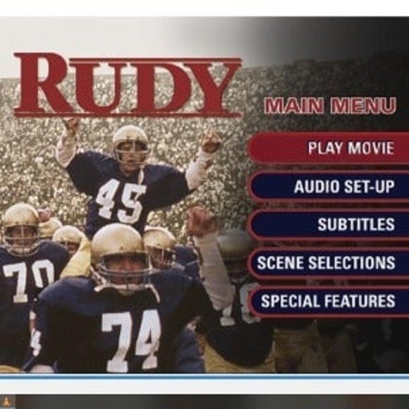 Rudy (Special Edition) DVD, Deborah Wittenberg, Christopher Reed, Lili Taylor, C - Picture 5 of 5